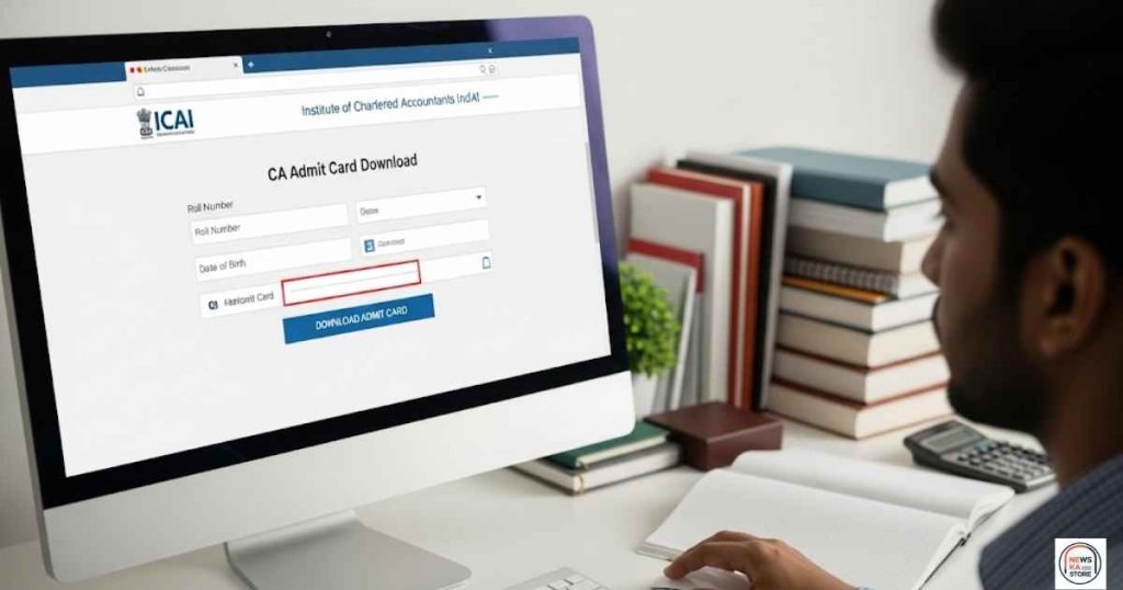 ICAI CA admit card 2025 released
