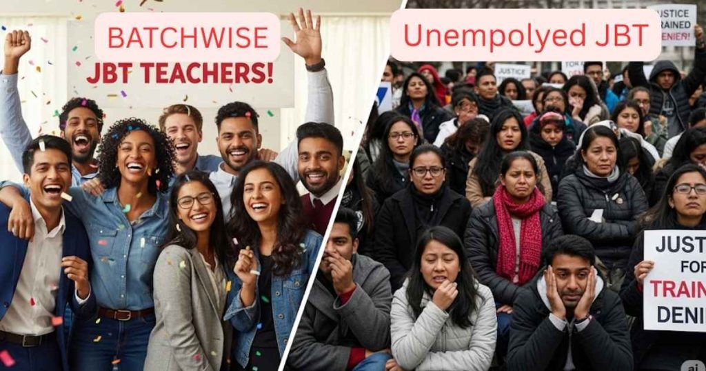 JBT Recruitment discrimation in himachal