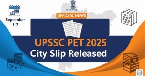 upsssc pet city slip released