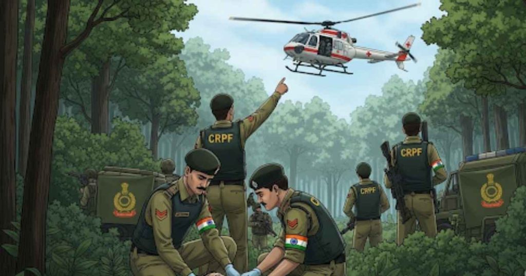 झारखंड में IED ब्लास्ट