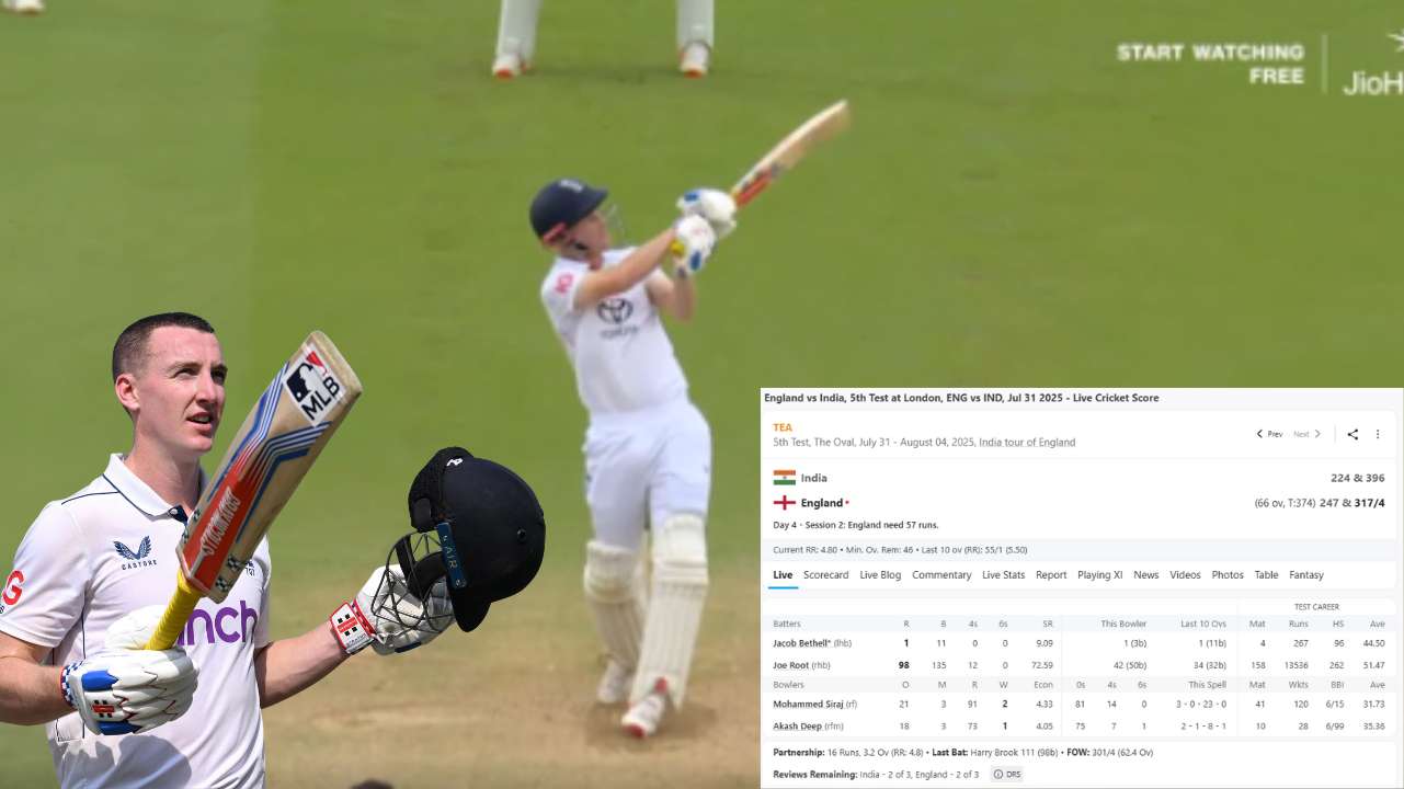 ब्रुक का शानदार पलटवार