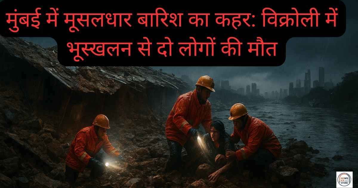 मुंबई में मूसलधार बारिश का कहर