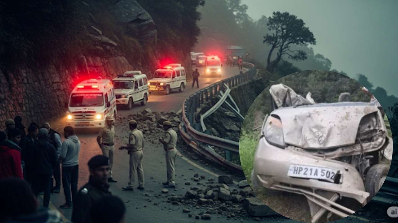 शिमला में चट्टान गिरने से एक की मौत