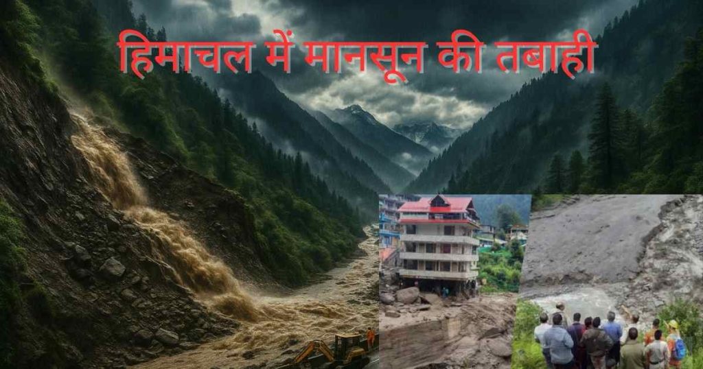 हिमाचल में मानसून की तबाही
