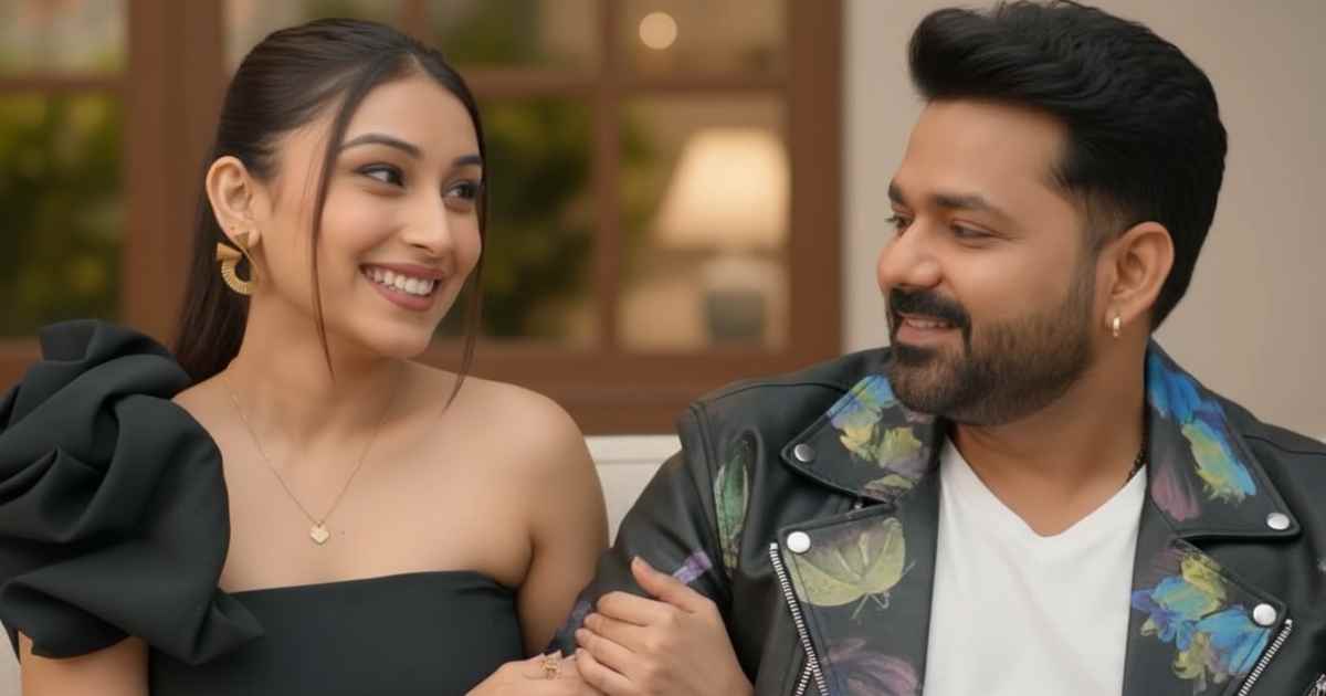 Pawan Singh and Aakriti Negi